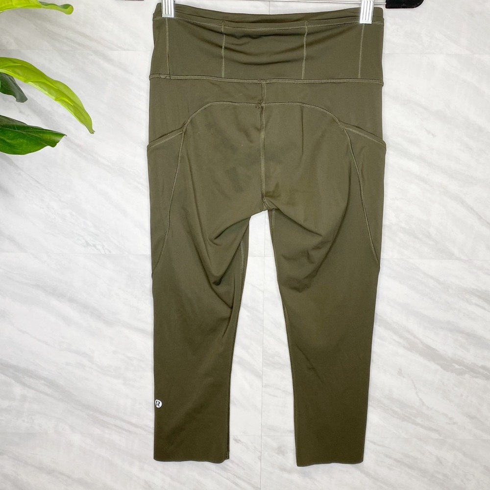 LULULEMON Fast Free Crop II Leggings 6